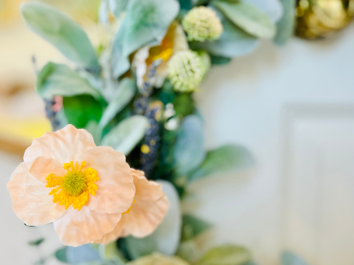 Large Spring Bunny Wreath
