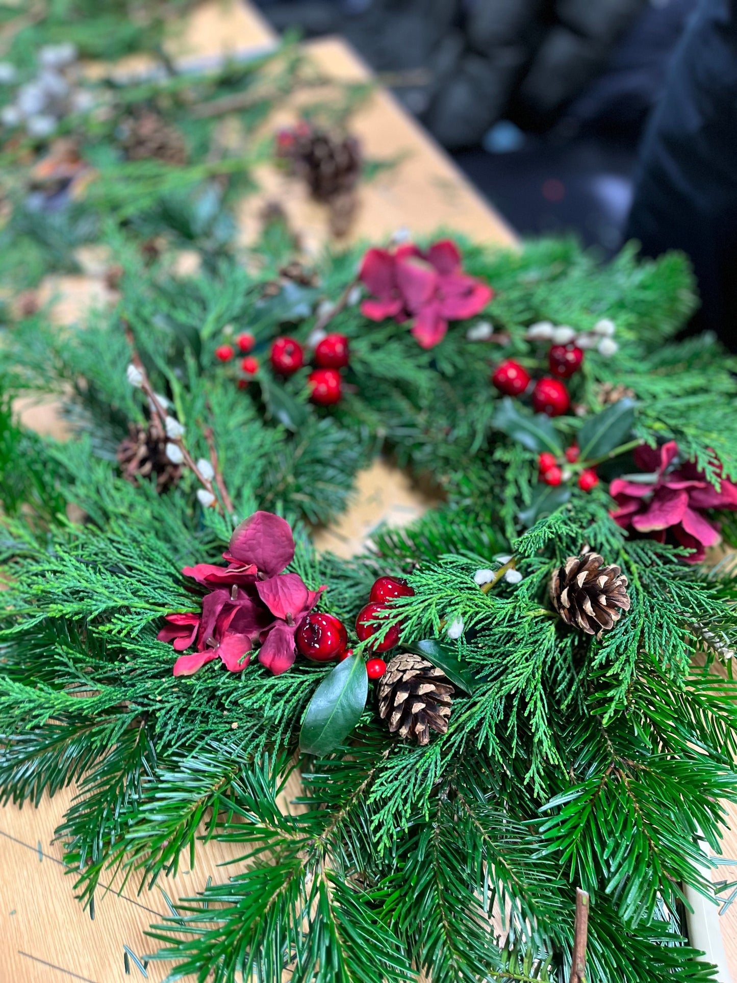 Christmas wreath workshops
