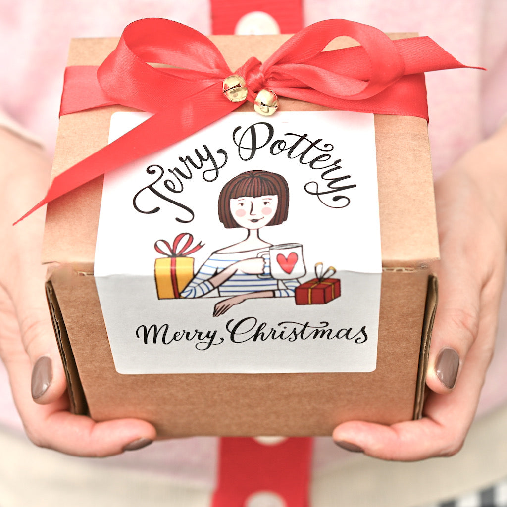 Handmade Ceramic Cranberries Cup