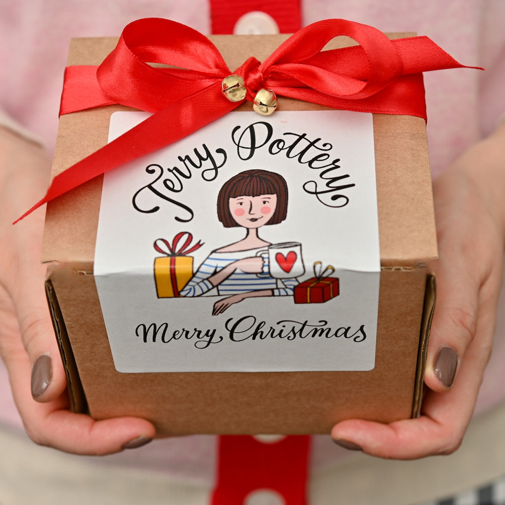 Handmade Porcelain Heart Espresso Cup with Saucer