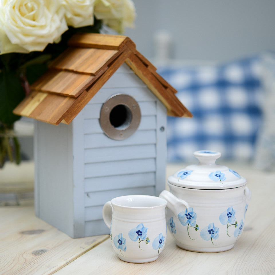 Handmade Ceramic Poppy Espresso Cup