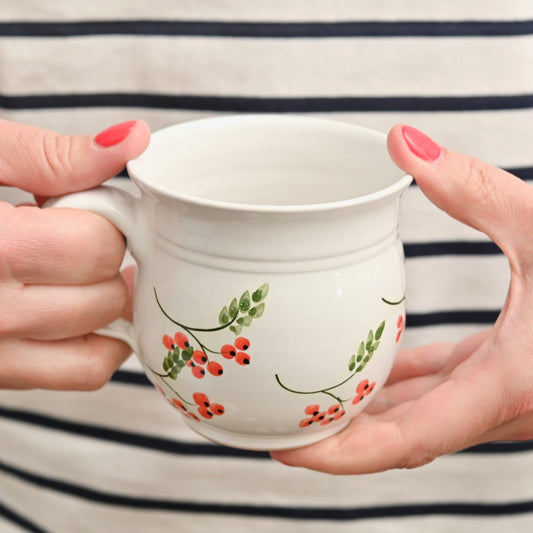 Handmade Rowan Ceramic Tea Cup