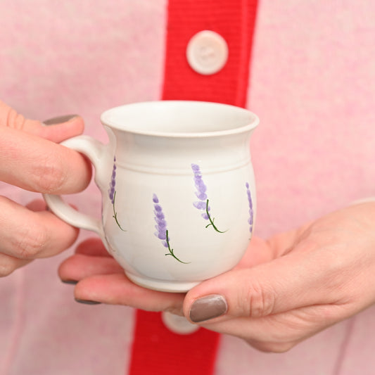 Handmade Ceramic Lavender Espresso Cup