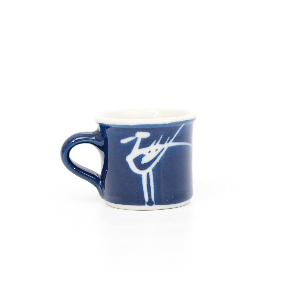 Handmade Porcelain Bird Espresso Cup