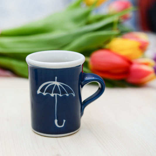 Tall tea mug - umbrella